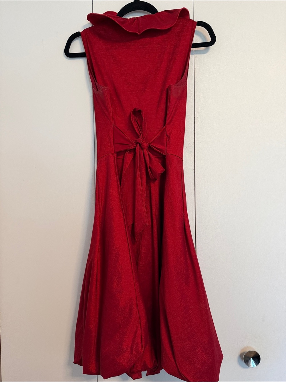 Frank Lyman Design Red Ruffled Dress - Picture 5 of 5